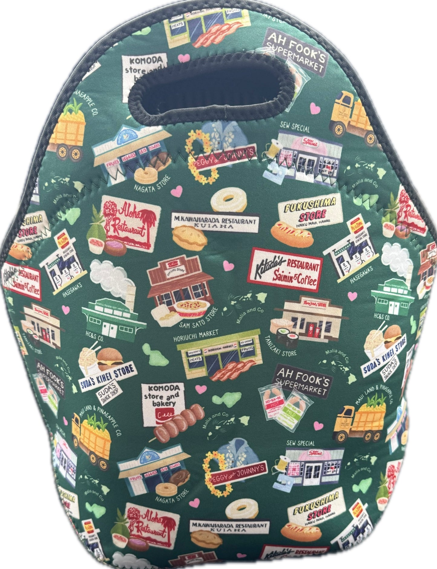 Green Maui Small Business Lunch Bag
